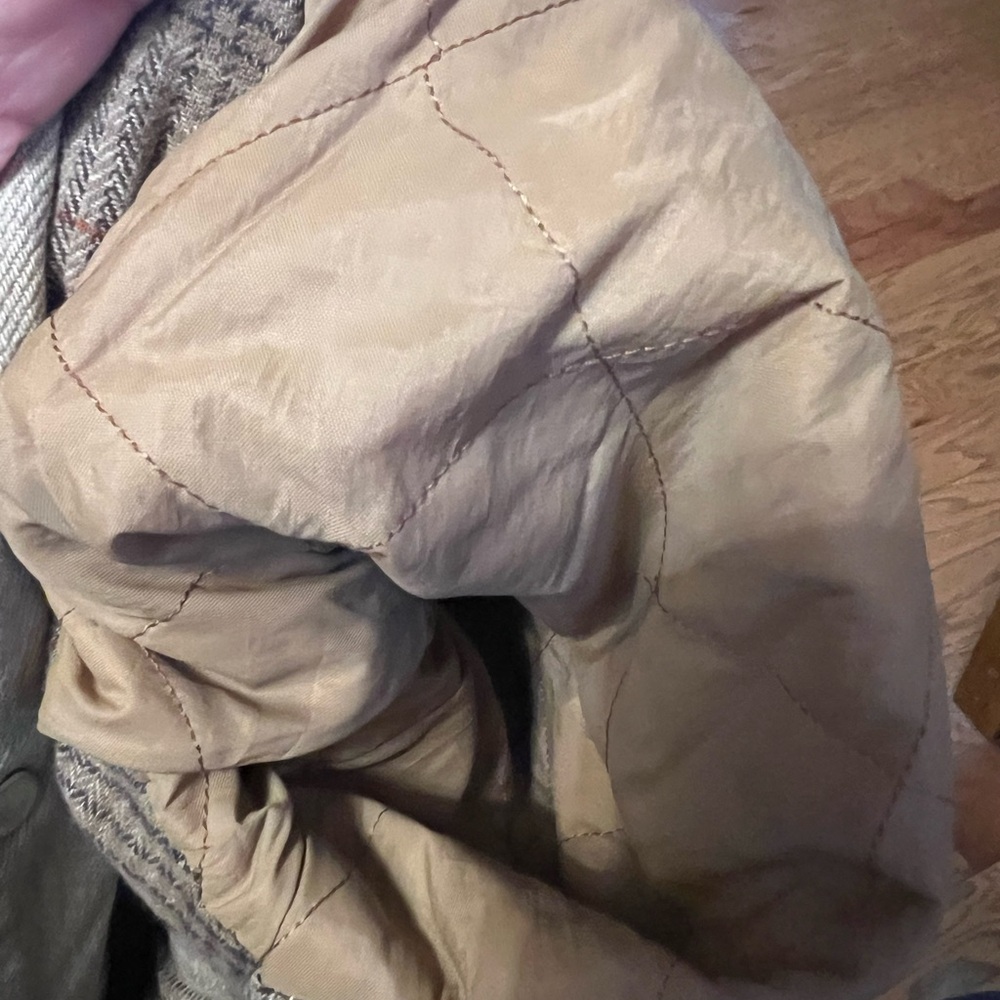 Lee boys 3T Tan Jean Jacket with Brown Collar - Picture 4 of 6